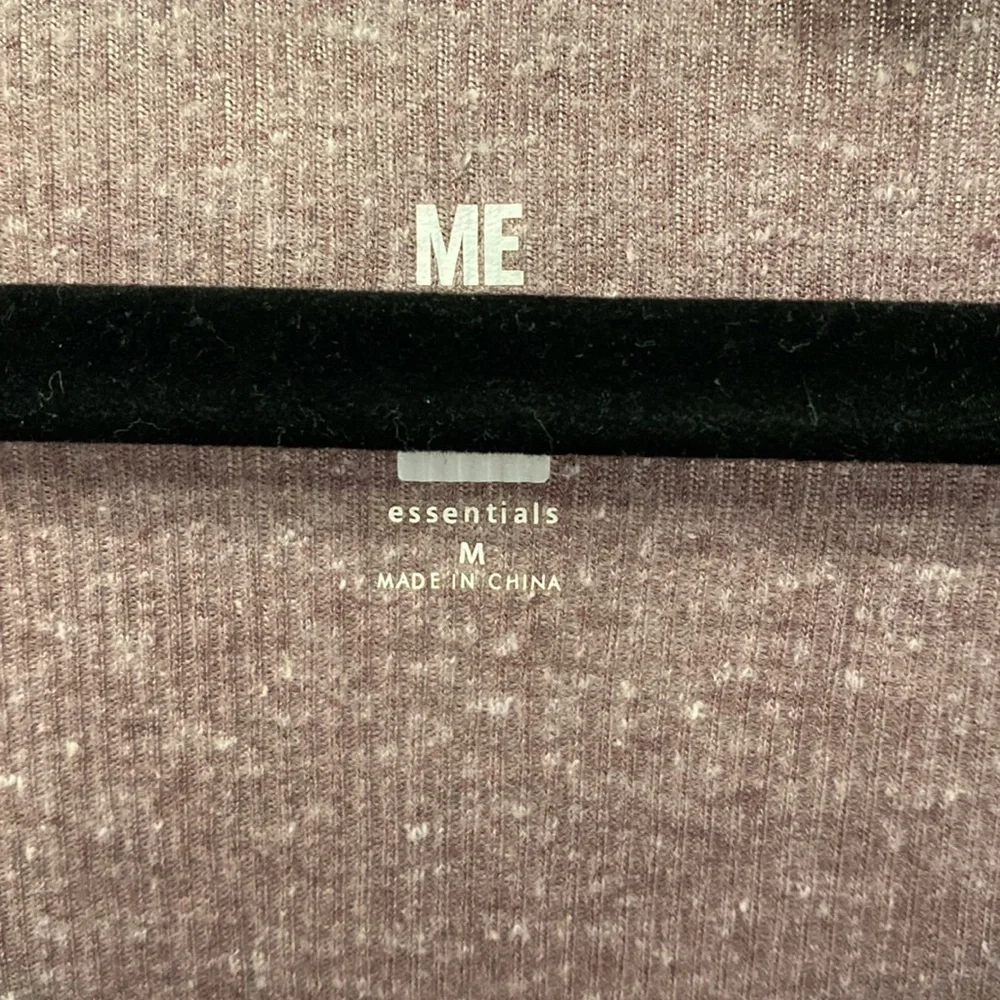 pacsun longsleeve ruched purple top - Picture 5 of 5